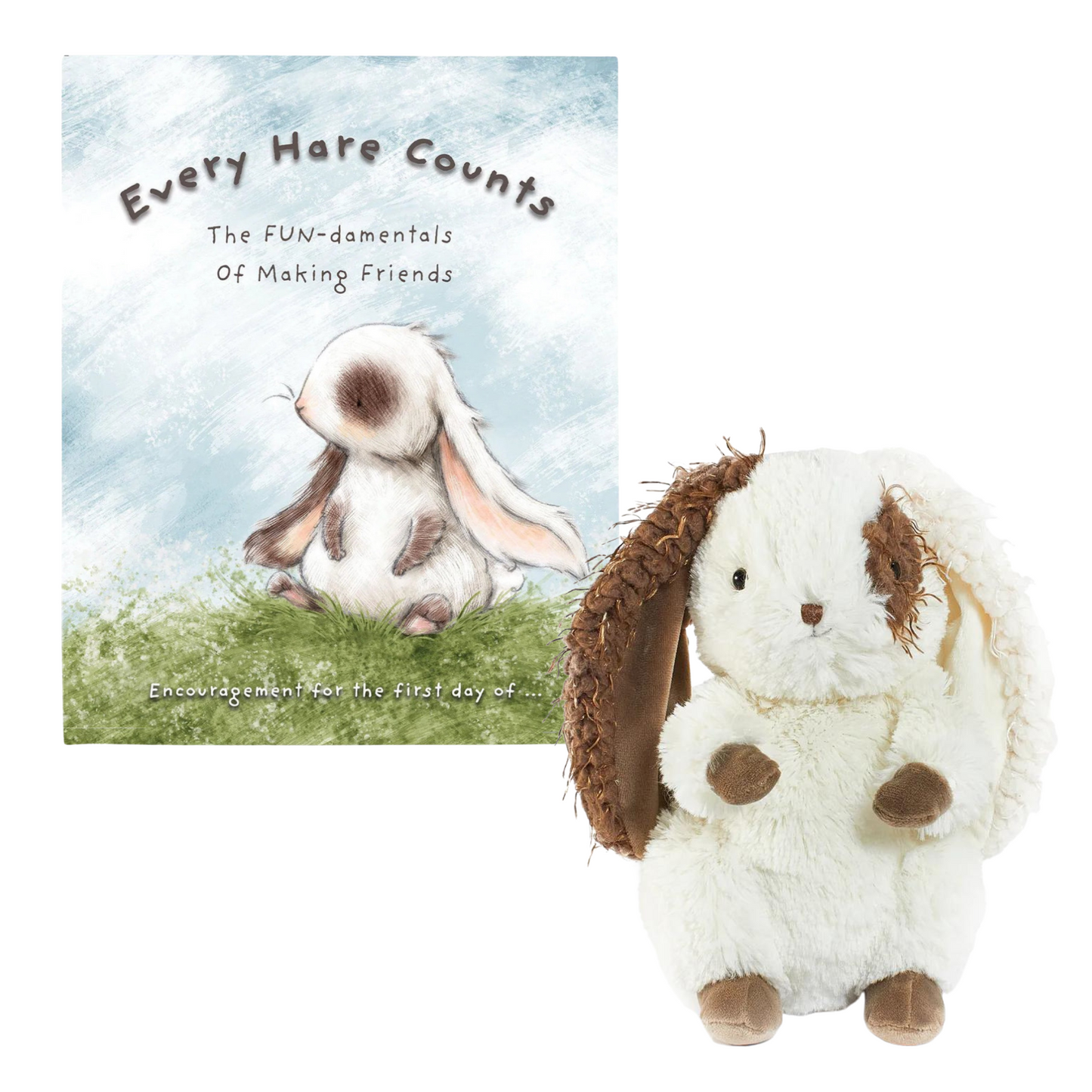 Load image into Gallery viewer, Every Hare Counts Book and Herbie Hare Soft Toy
