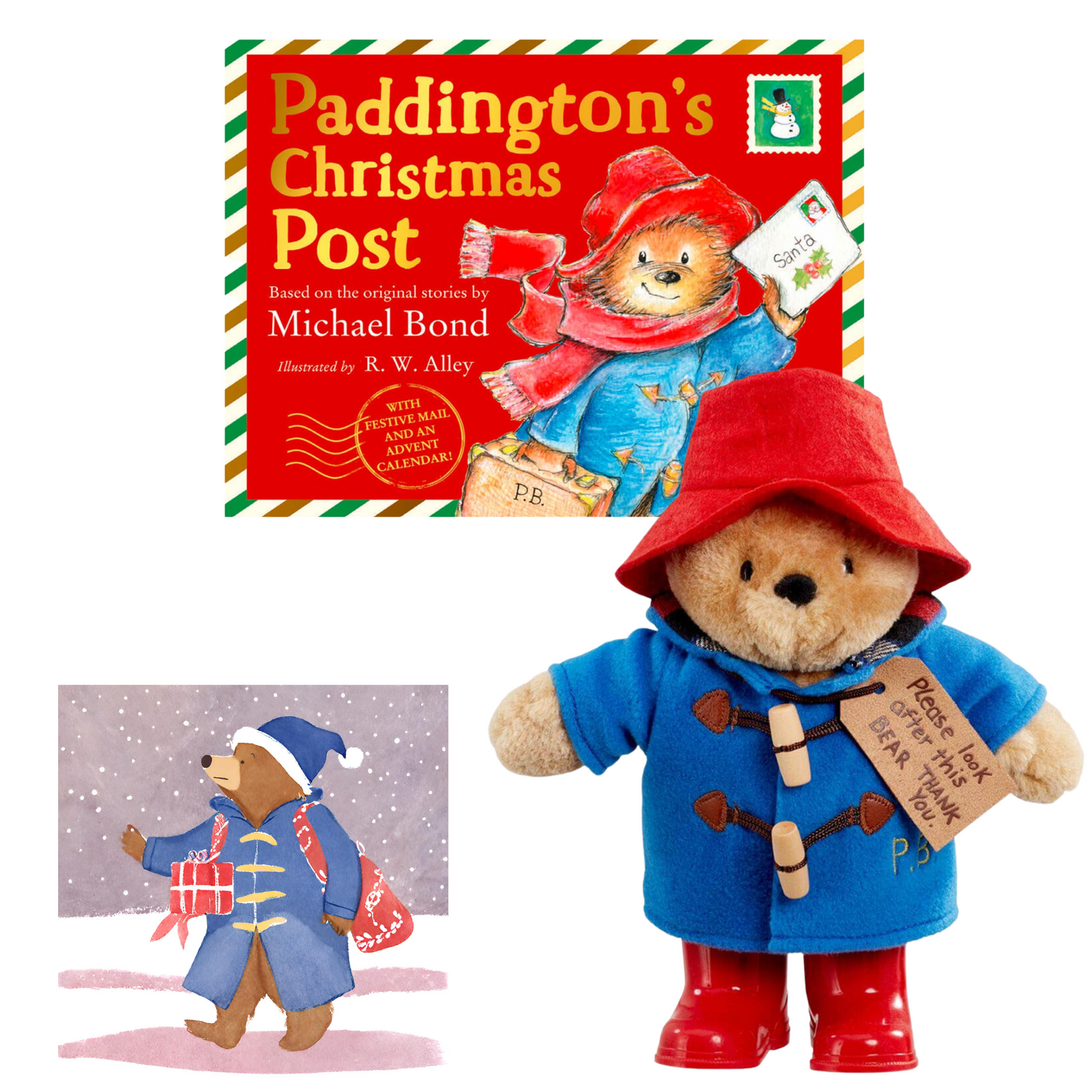 Paddington Letter to Santa Book and Toy