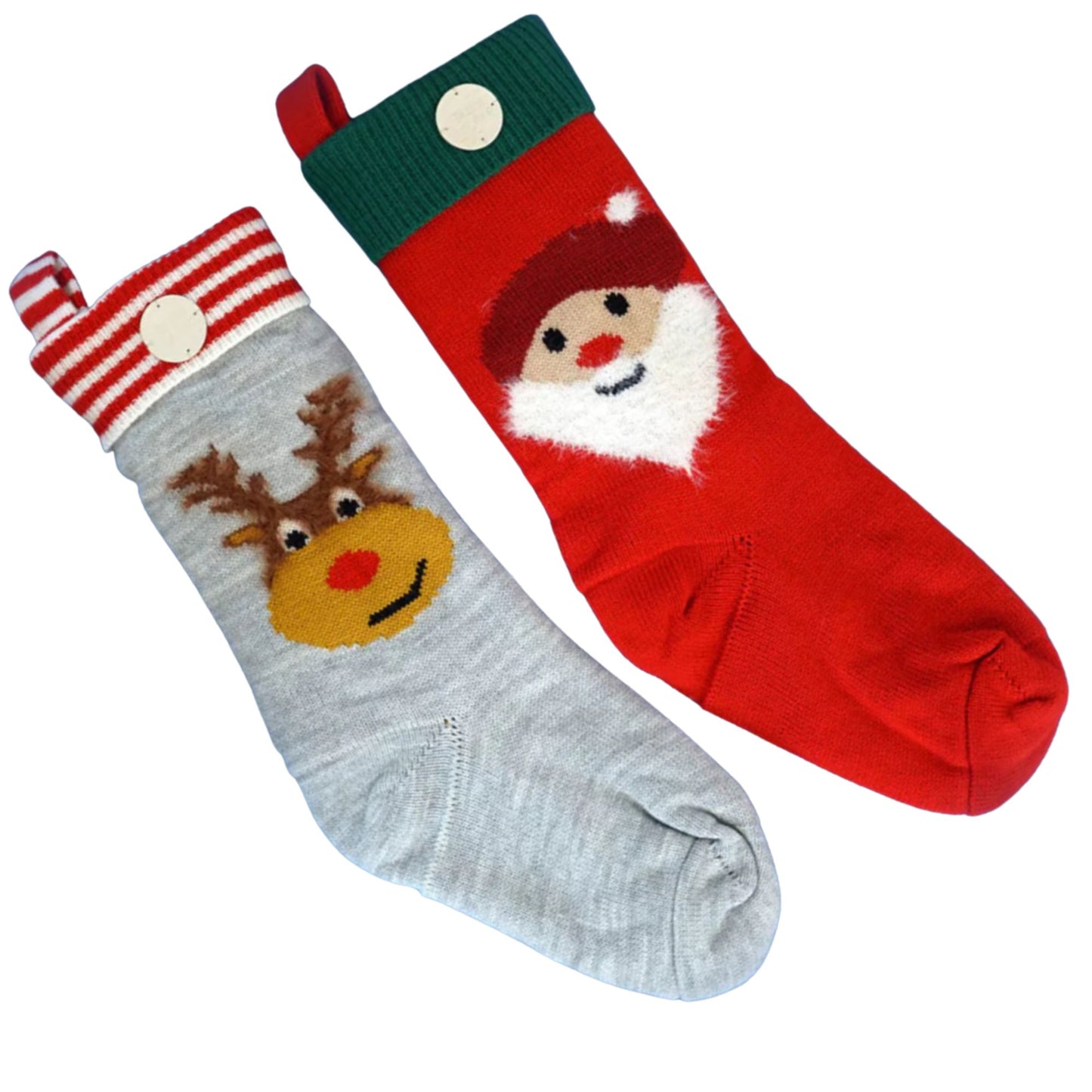 Load image into Gallery viewer, Blade &amp;amp; Rose Reindeer Stocking
