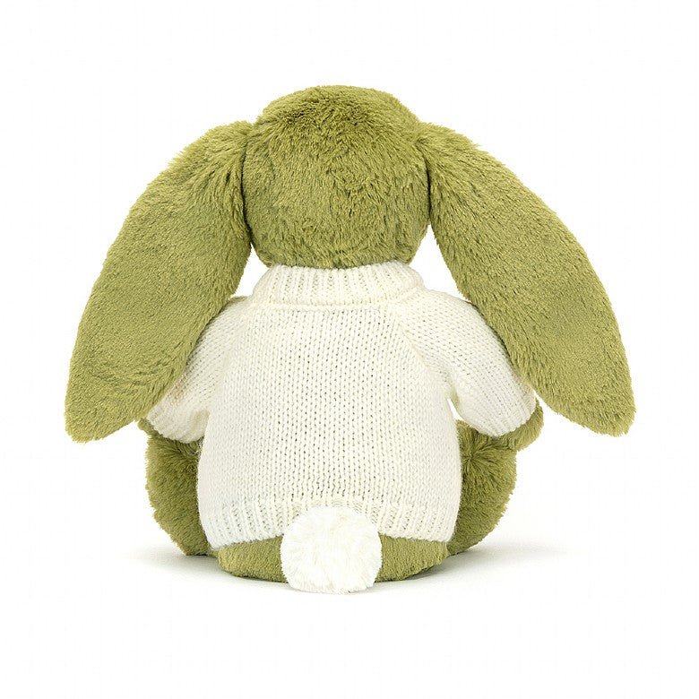 Jellycat Bashful Moss Green Bunny Personalised Easter Gift Set