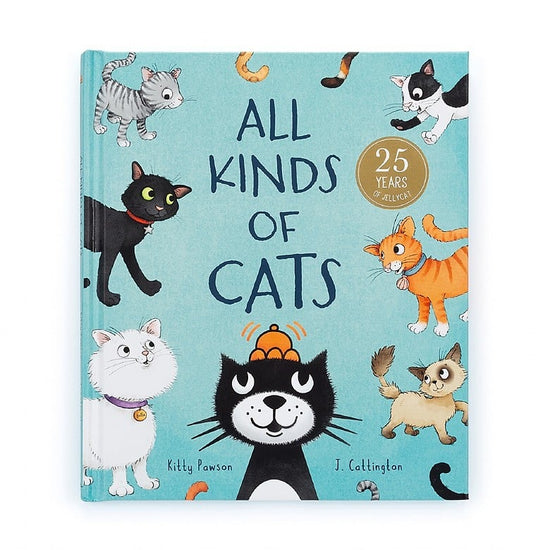 All Kinds Of Cats Book And Jellycat Jack