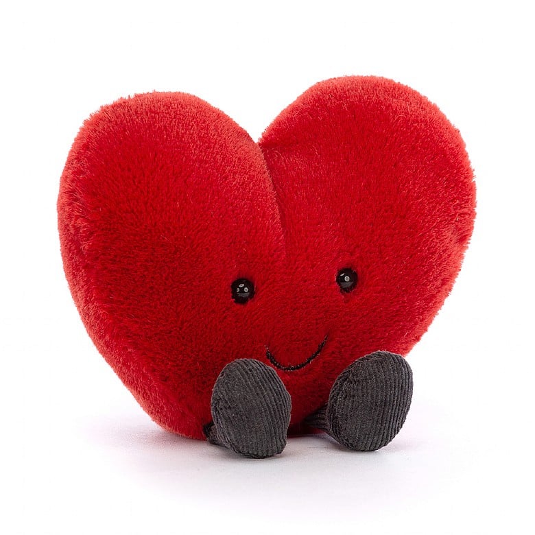 Jellycat Amuseable Red Heart Little & Large