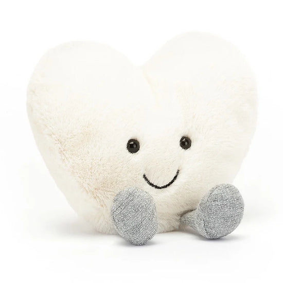 Load image into Gallery viewer, Jellycat Amuseable Cream Heart
