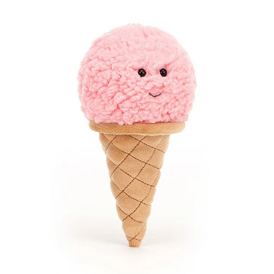 Load image into Gallery viewer, Jellycat  Amuseable Irresistible Ice Cream Strawberry
