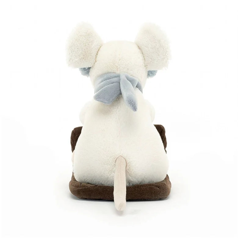 Load image into Gallery viewer, Jellycat Merry Mouse Sleighing
