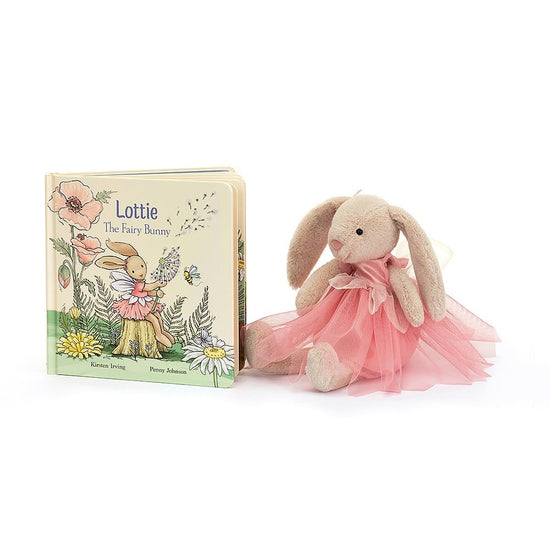 Jellycat Lottie Fairy Bunny Book And Lottie Bunny Fairy