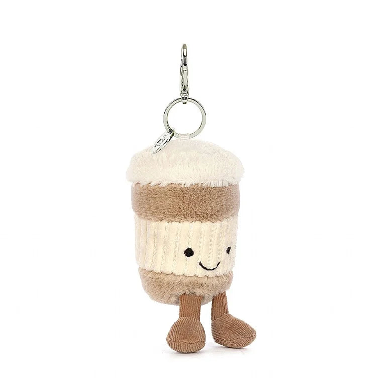 Jellycat Amuseable Coffee To Go Bag Charm