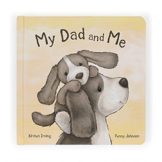 Jellycat My Dad and Me Book, Big Skipit and Little Skipit Puppies