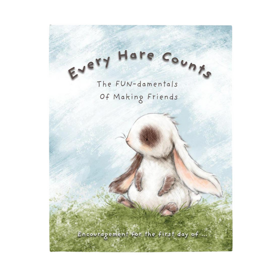 Load image into Gallery viewer, Every Hare Counts Book and Herbie Hare Soft Toy
