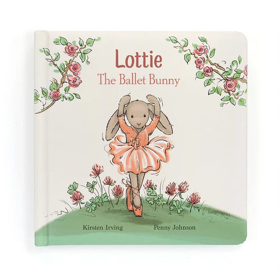 Jellycat Lottie Ballet Bunny and Ballet Bunny Book