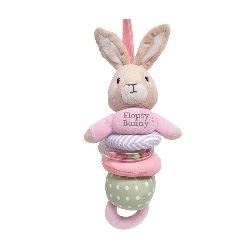 Flopsy Bunny Jiggle & Rattle Plush Toy