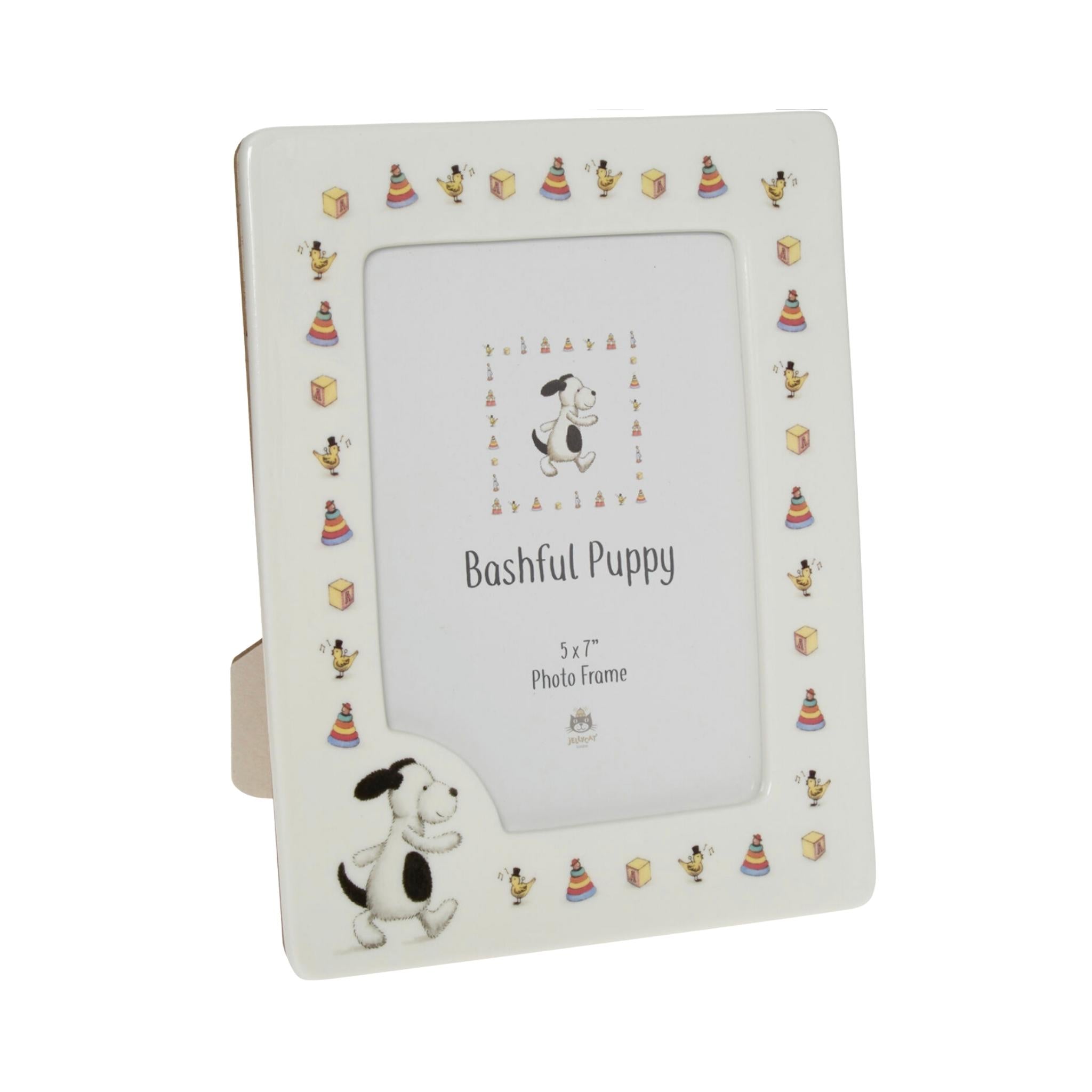 Jellycat Bashful Puppy Photo Frame – Stork in the City