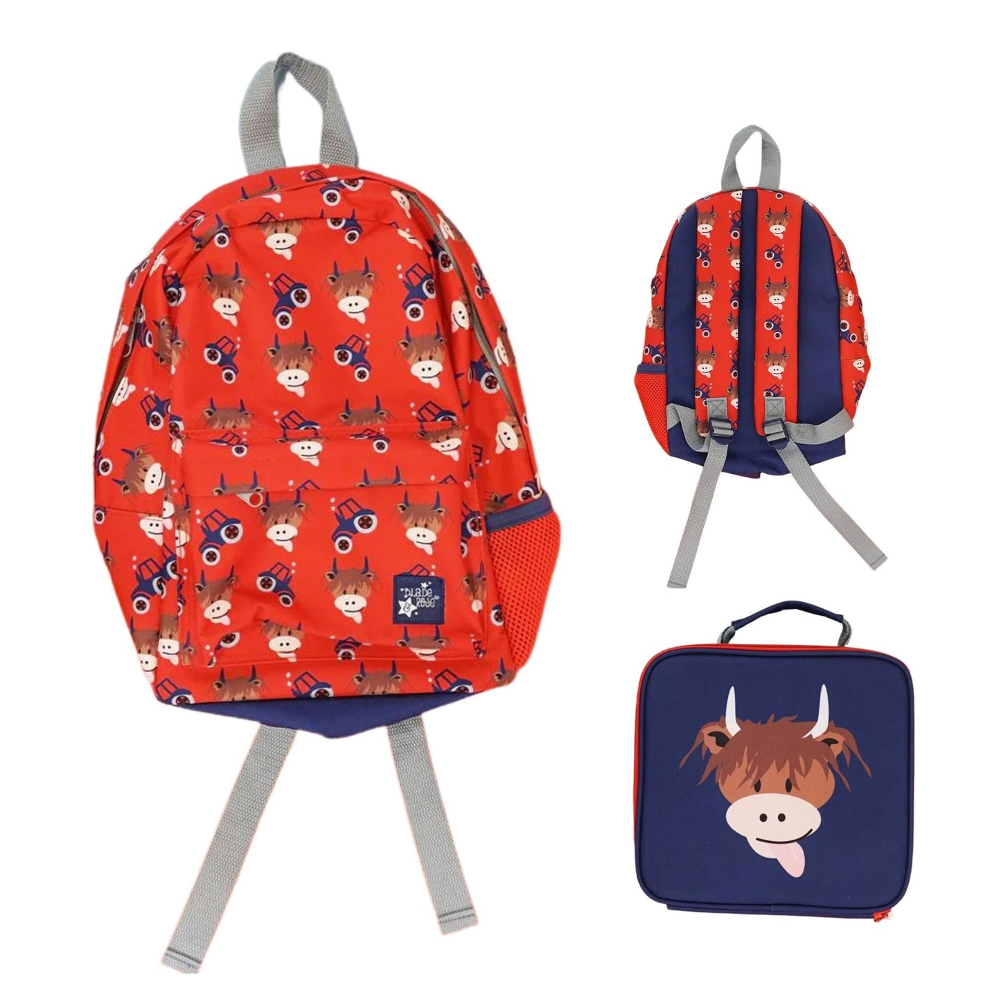 Blade and Rose Highland Cow Insulated Lunchbox