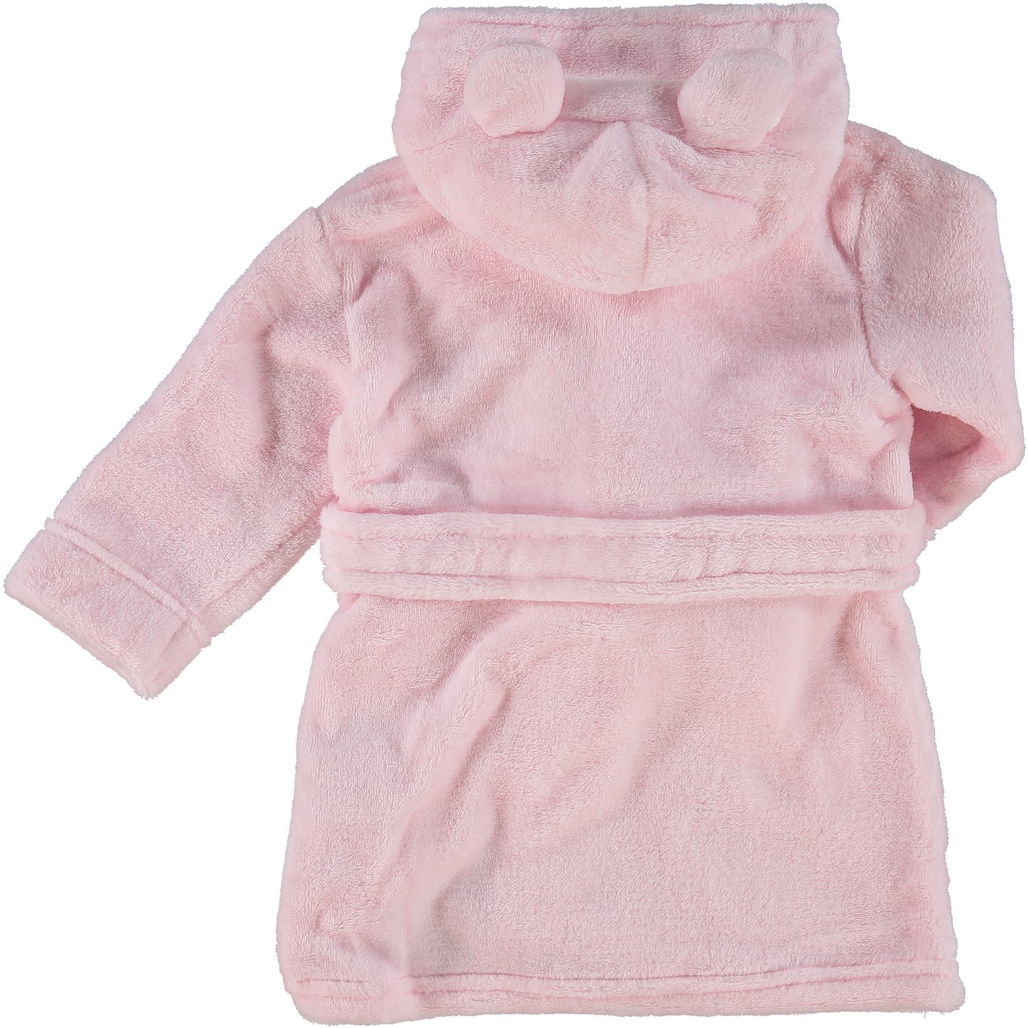 Plush Baby Robe Pink