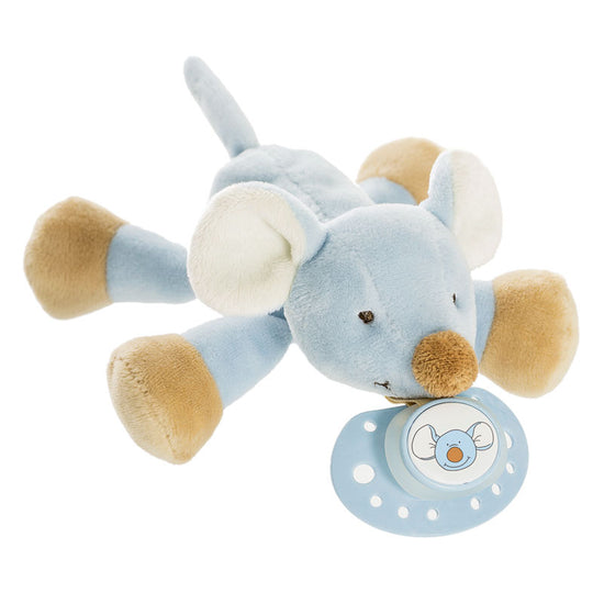 Load image into Gallery viewer, Diinglisar Blue Mouse Slippers 6-12 months
