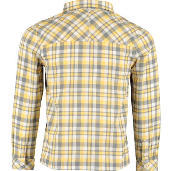 Yellow Plaid Shirt