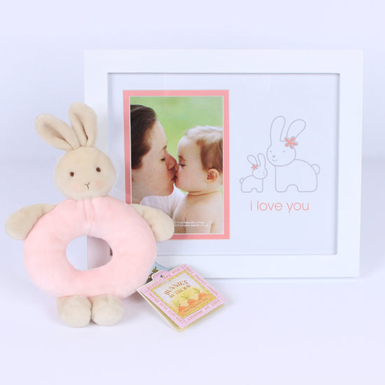 Load image into Gallery viewer, Classic Bunny Frame (White)
