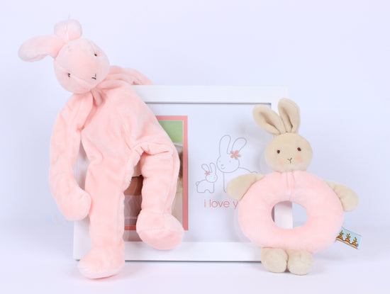 Babyprints Deluxe Bunny Wall Frame (White)