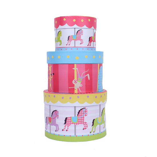 Load image into Gallery viewer, Baby Girl  Carousel Keepsake Box and Gifts (3-6 months)
