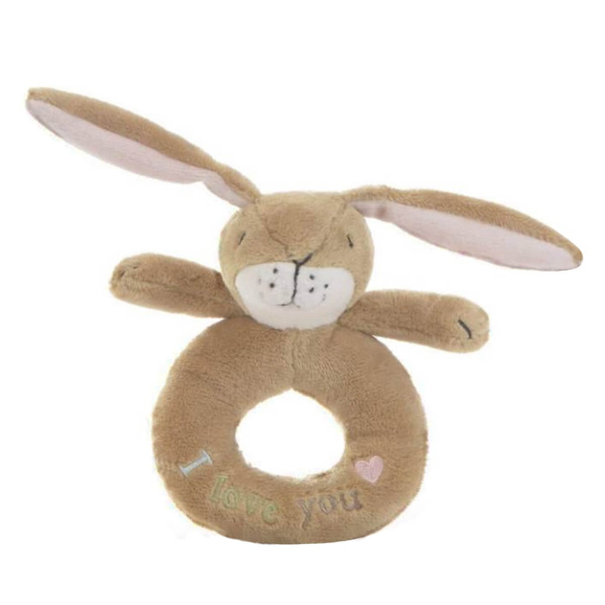 Guess How Much I Love You Little Nut Brown Hare Ring Rattle