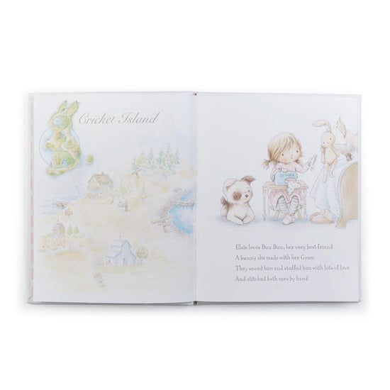 Load image into Gallery viewer, A Lovey Story - Bun Bun Book and Bunny Gifts Set
