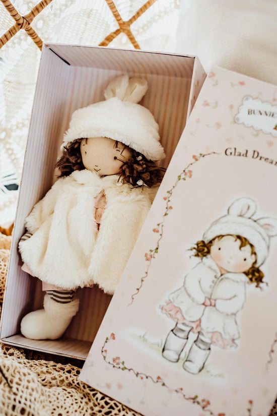 Bunnies by the Bay Glad Dreams Coat and Doll Heirloom Gift Bundle