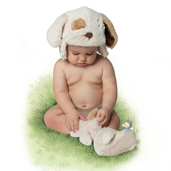 Load image into Gallery viewer, Skipit Puppy Fur Hat 6-12 months
