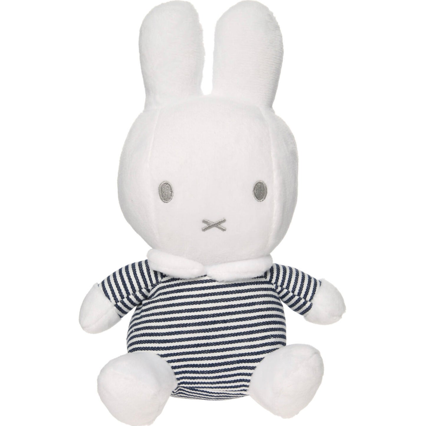 Load image into Gallery viewer, Miffy Stripes Soft Toy &amp;amp; Chimes Rattle
