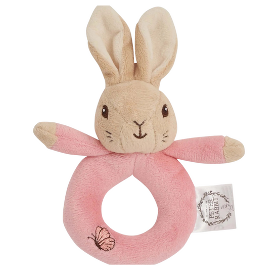 Flopsy Bunny Plush Ring Rattle