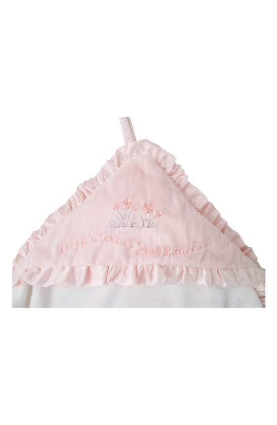 Bunnies by the  Bay Baby Little Curl Hooded  Blanket