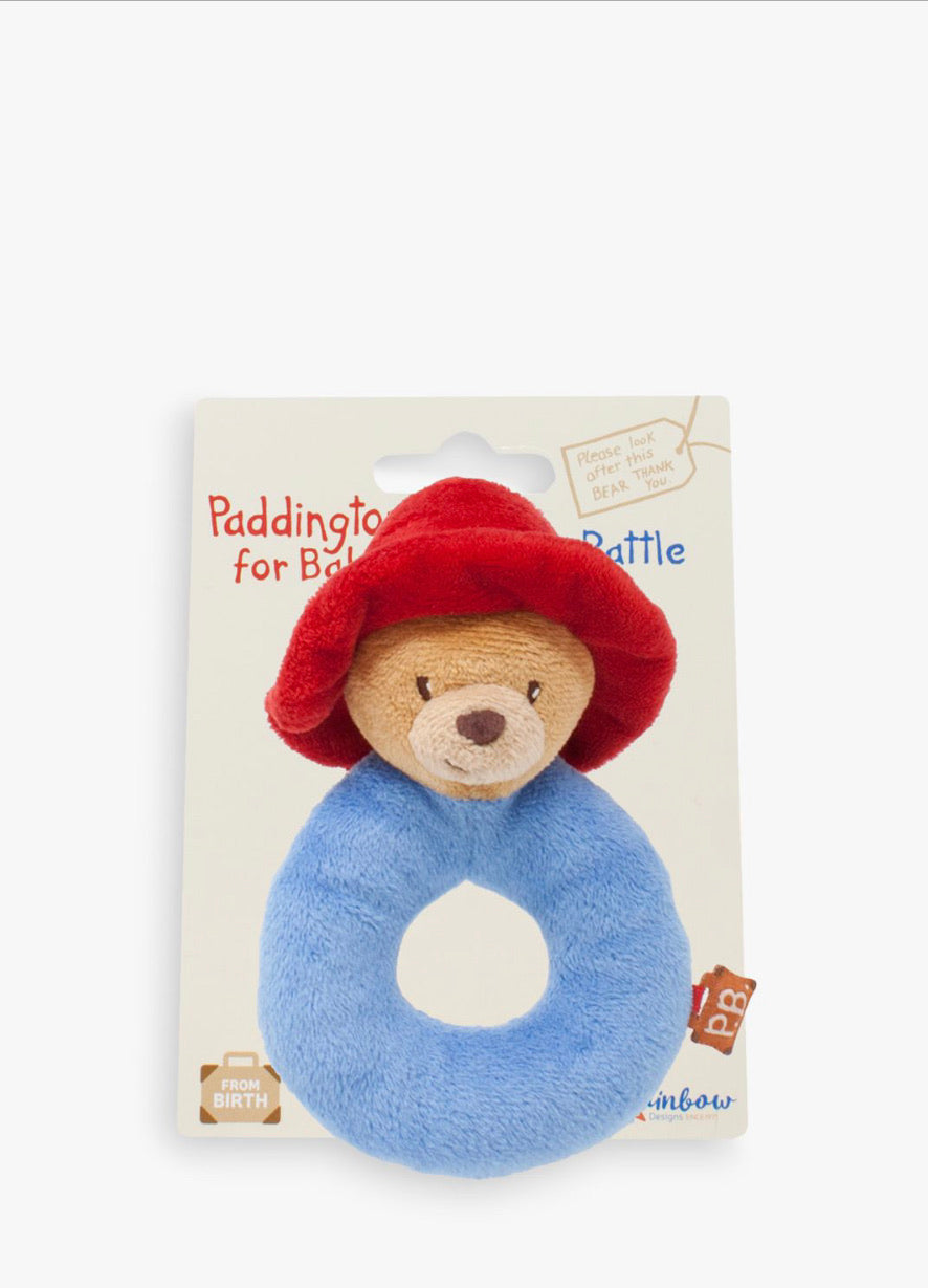 Paddington for Baby Ring Rattle