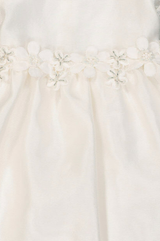 Load image into Gallery viewer, Lesy White Crystal Tapered Floral Dress
