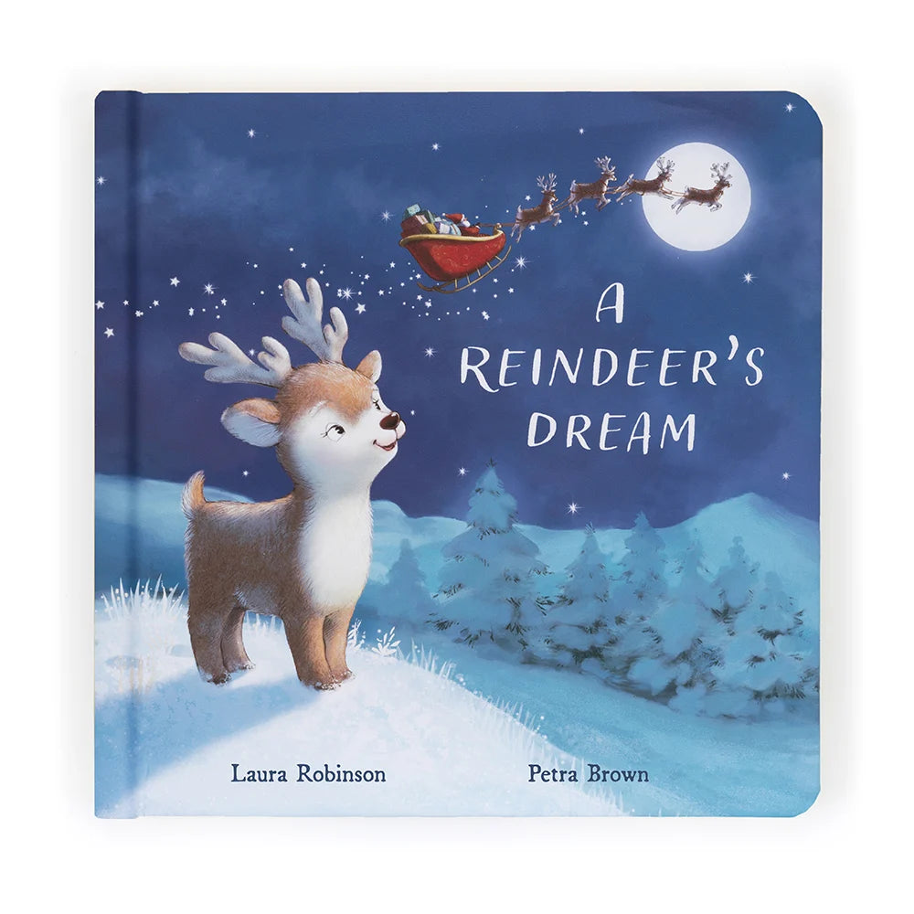 Jellycat Mitzi A Reindeer’s Dream Book and Toy Gift Set