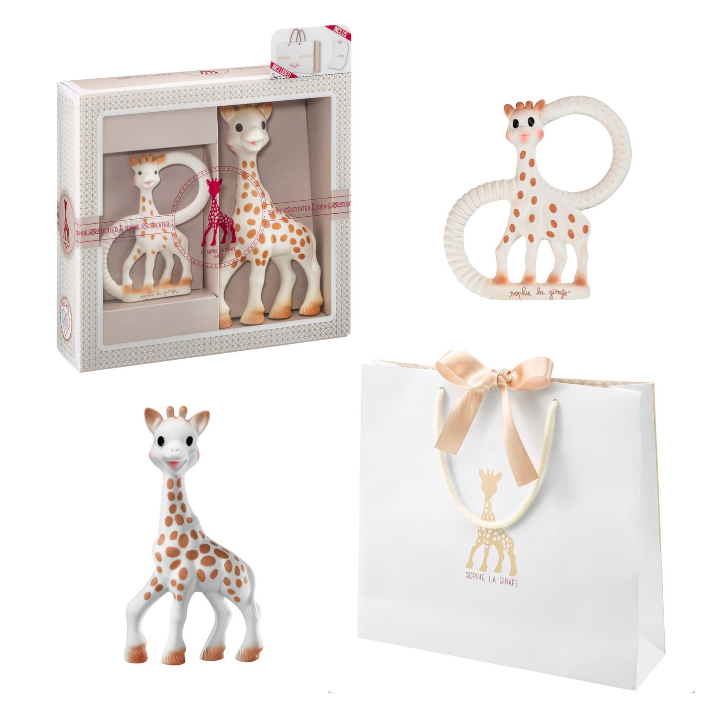 Sophie la girafe sophisticated teether deals set