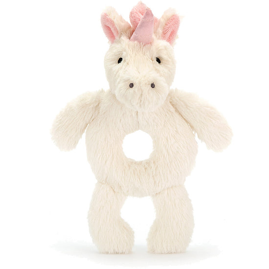 Jellycat Bashful Unicorn Grabber Rattle