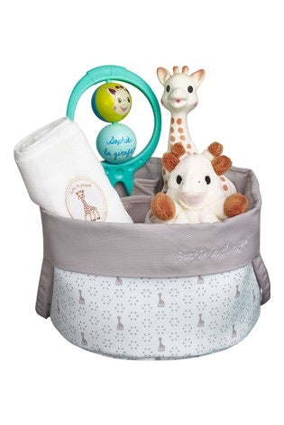 Sophie La Giraffe Birth Basket Gift Set