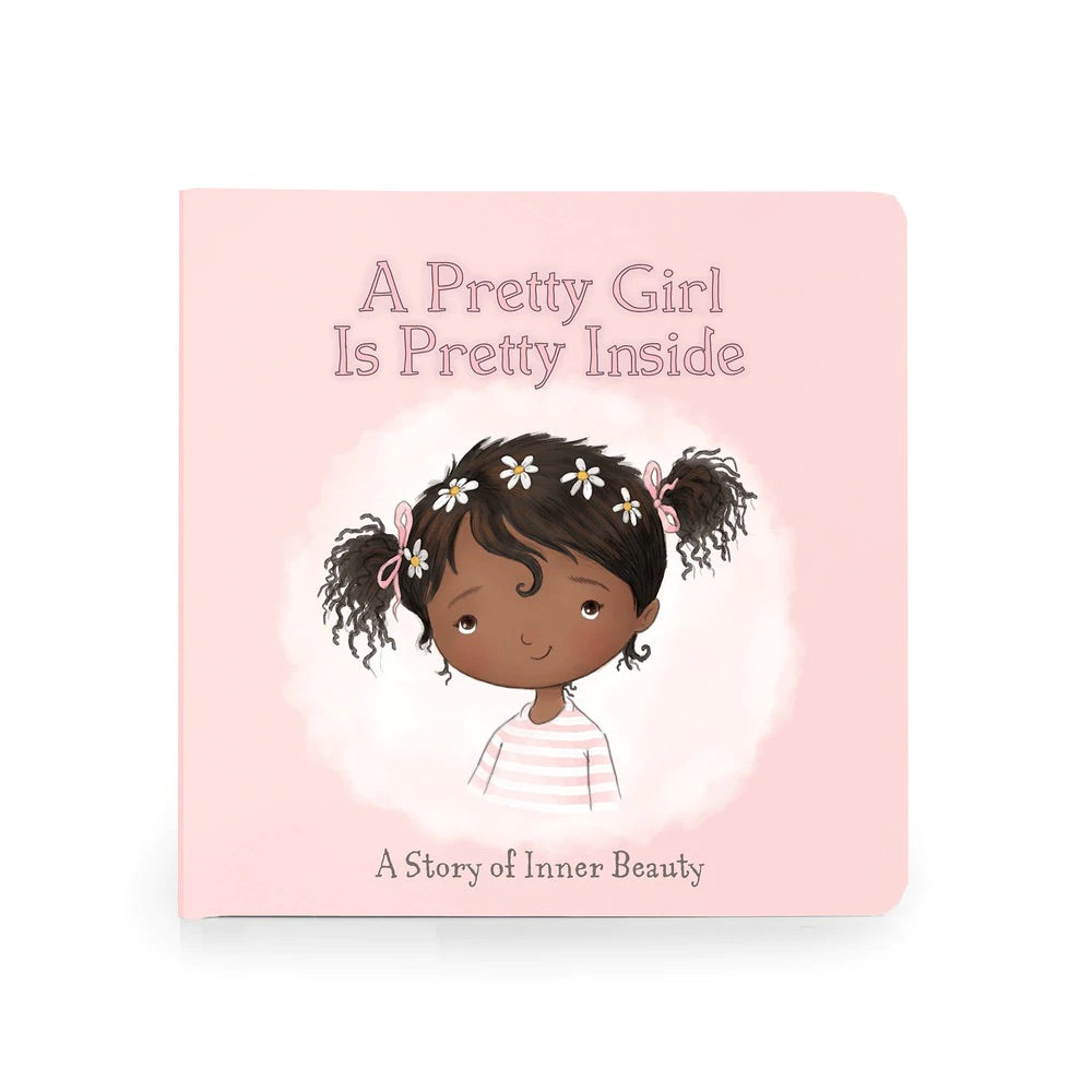 Pretty Girl Board Book Black Hair