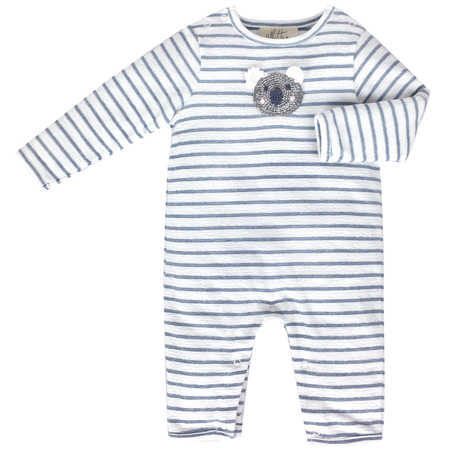 ALBETTA CROCHET  KOALA ORGANIC BABYGRO  ROMPER