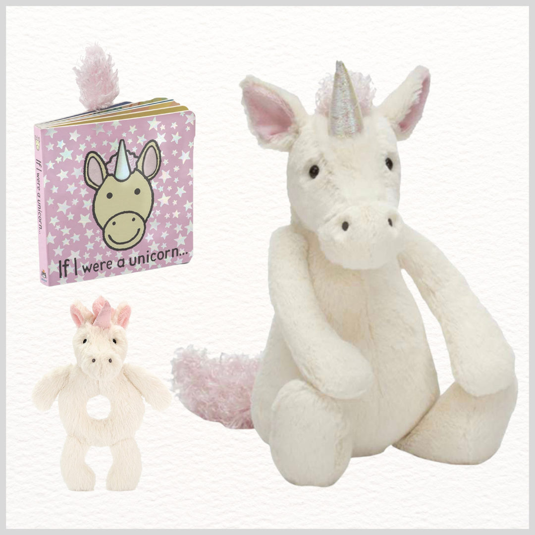 Load image into Gallery viewer, Jellycat If I Were A unicorn Book
