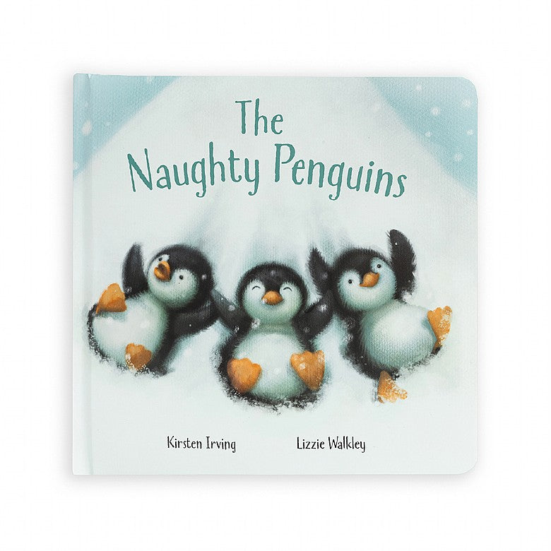 Load image into Gallery viewer, Jellycat Naughty Penguins Book

