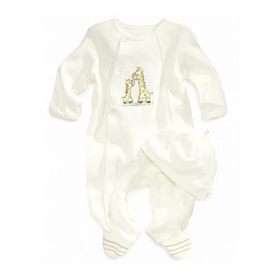 Giraffe Embroidered Sleeper