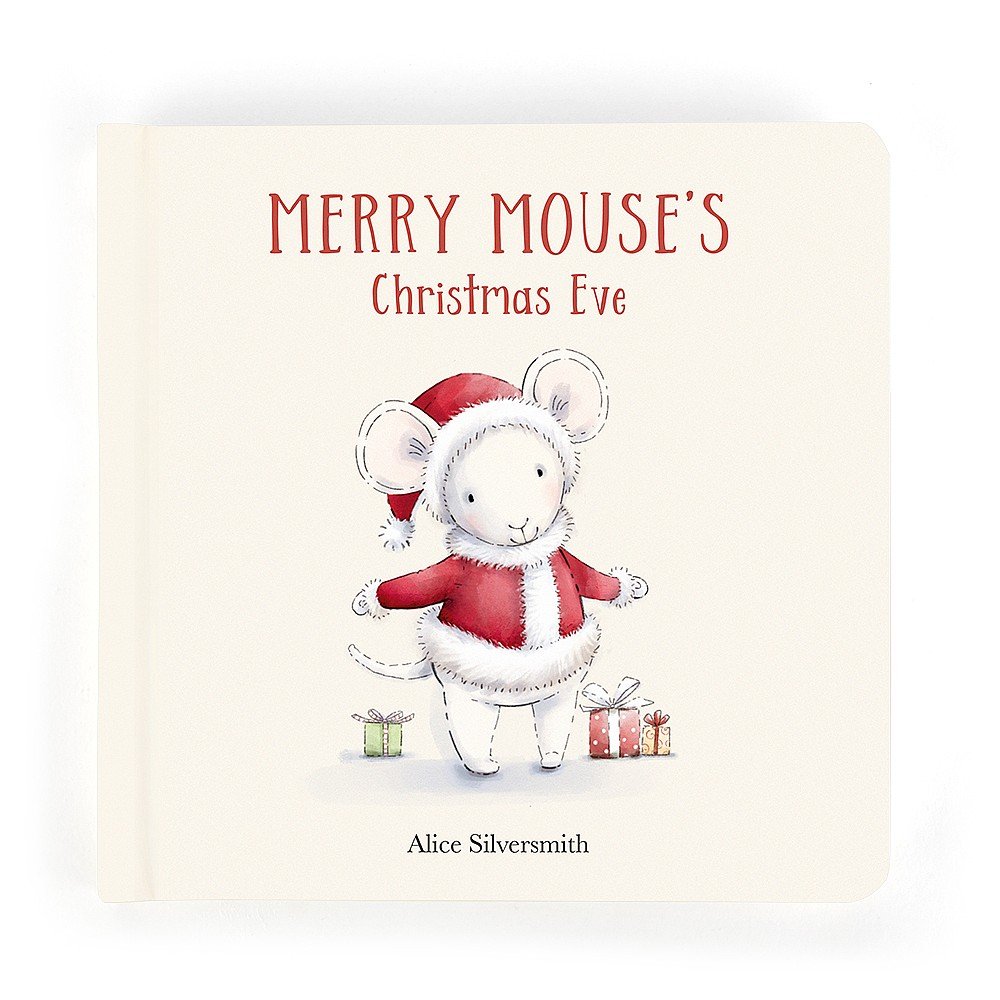Jellycat Merry Mouse Christmas Eve Book