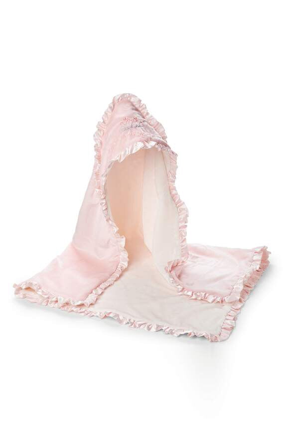 Bunnies by the  Bay Baby Little Curl Hooded  Blanket