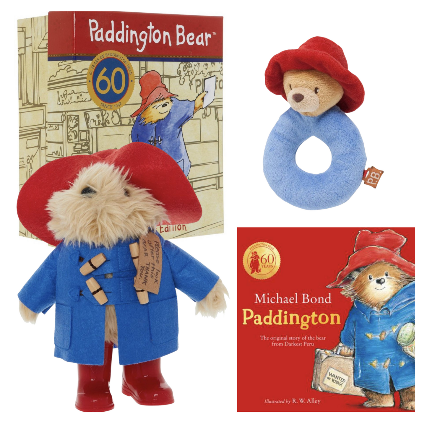 Paddington Limited Edition 60th Anniversary Collectable Gift Set