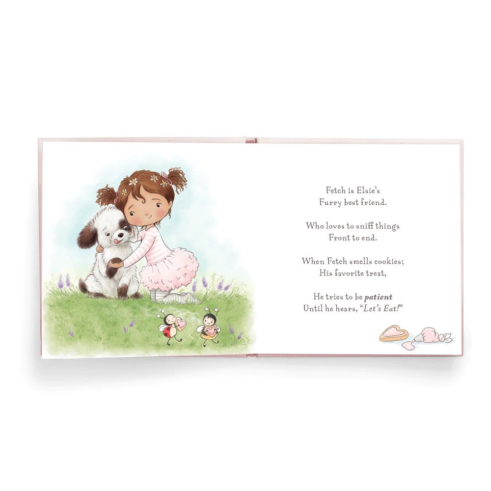 Pretty Girl Board Book Brown Hair