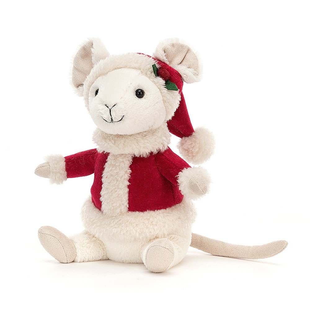 Jellycat Merry Mouse Christmas Eve Gift Set