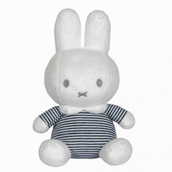 Load image into Gallery viewer, Miffy Stripes Soft Toy &amp;amp; Chimes Rattle
