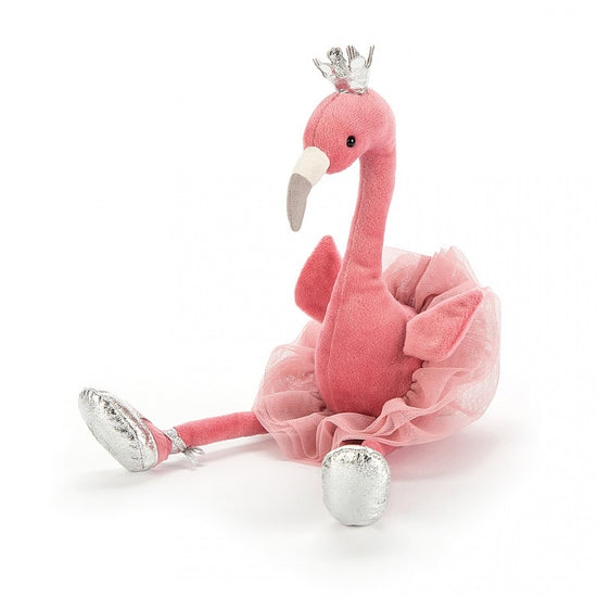 Load image into Gallery viewer, Jellycat Fancy Flamingo Medium
