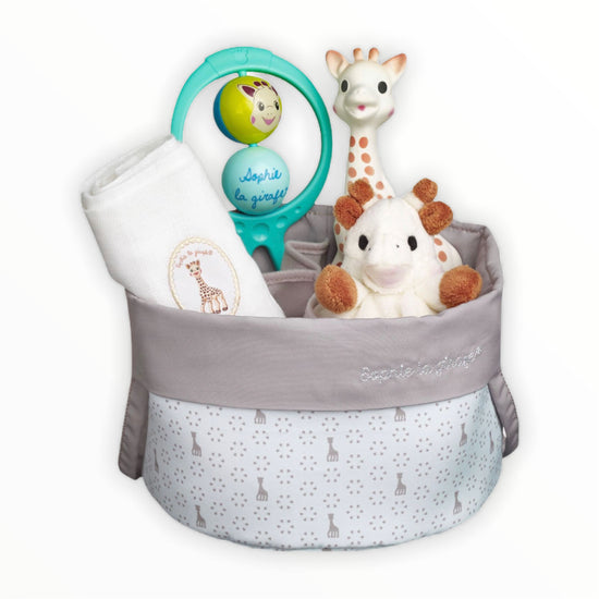 Sophie La Giraffe Birth Basket