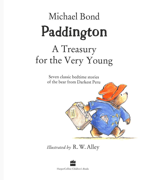 Paddington Bear Treasury Book - Treasured Bedtime Stories